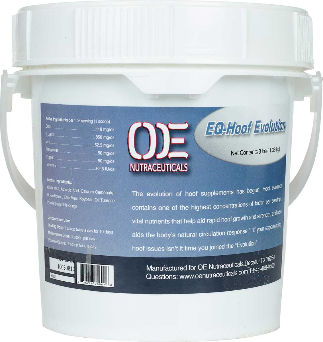 OE Nutra Hoof Evolution  3.125 lbs/ 40-60 Day Supply