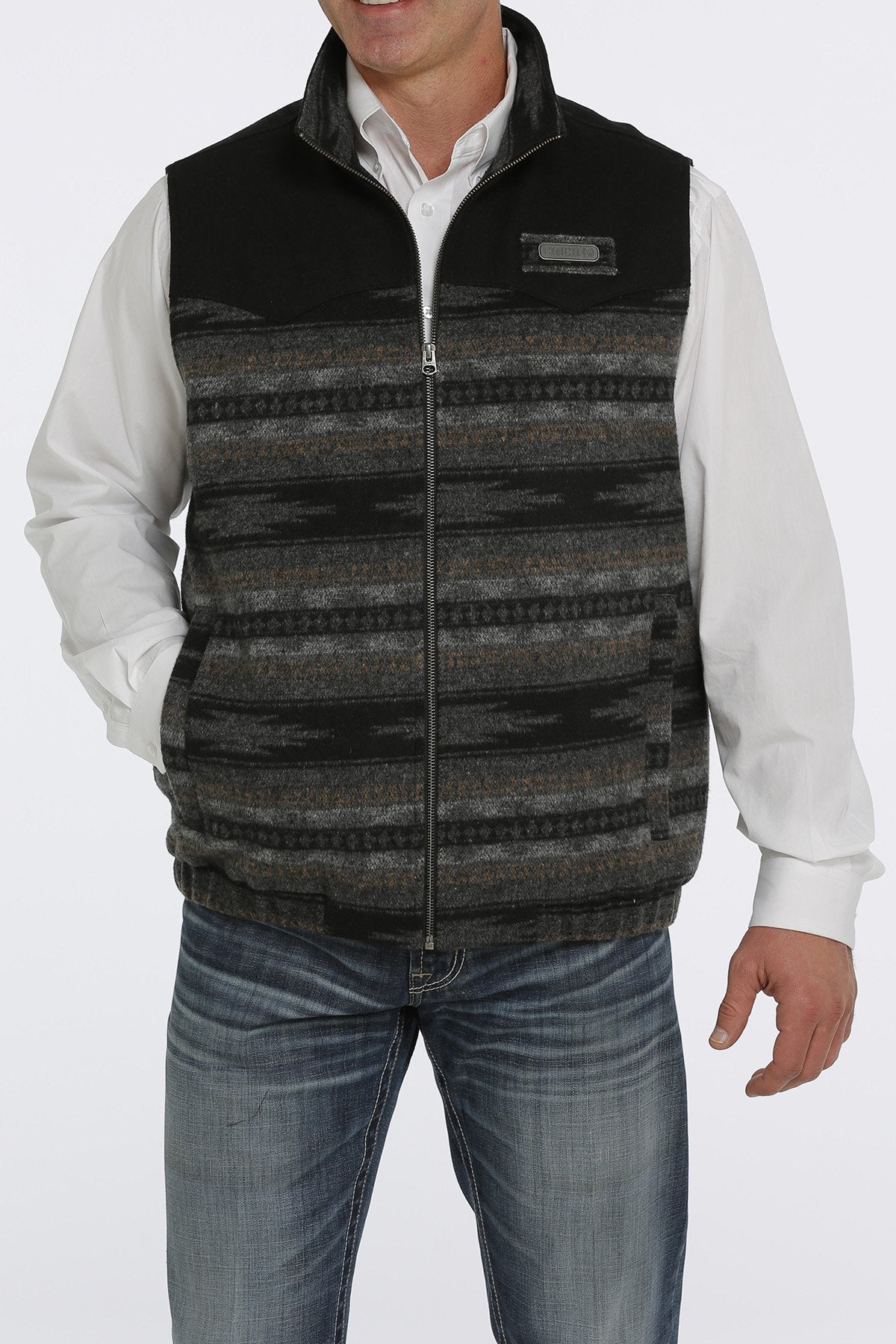 Cinch Men's Wooly Vest